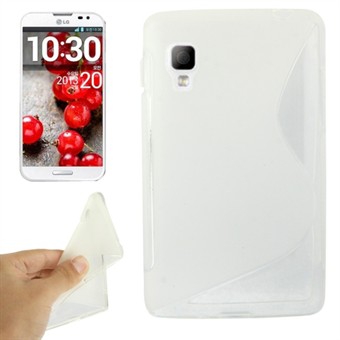 S-Line Siliconen Cover LG Optimus LF 2 (Transparant)