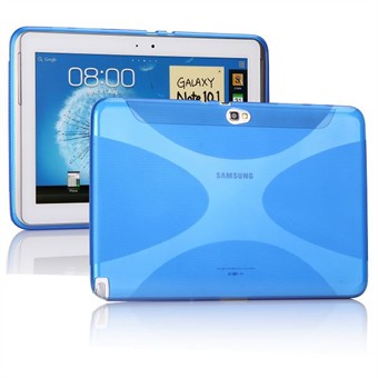 Siliconen hoes voor Note 10.1 (Blauw)