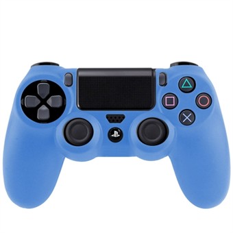 Siliconenbescherming voor PS4 (blauw)