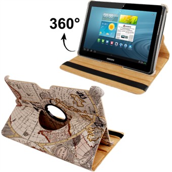 Wereldkaart Roterende Case tab 2/3 10.1 (Leon)