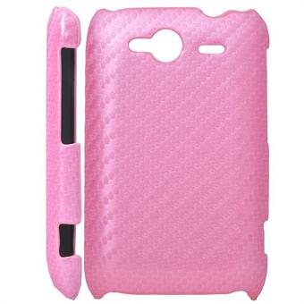 HTC Wildfire S Carbon hoes (Roze)