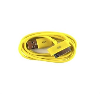 IPod/iPhone-kabel van 2 meter (geel)