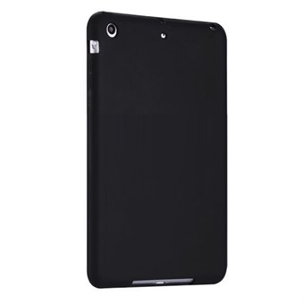 Zachte rubberen iPad Mini 1/2/3 (zwart)