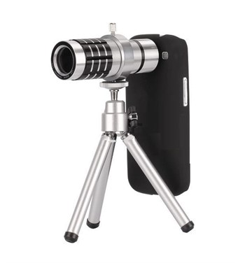 Ministatief 12x telelens Zoom voor Galaxy S3