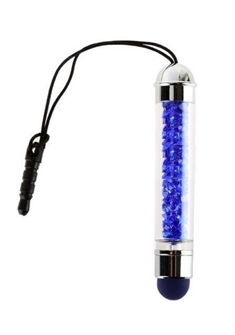 Kleine Diva Touchepen met Jackstick Plug (donkerblauw)