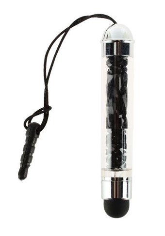 Kleine Diva Touch Pen met Jackstick Plug (zwart)