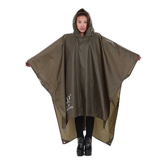Regenhoes Poncho - Bruin