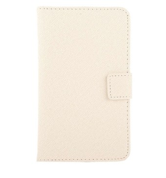 Stoffen hoesje Samsung Galaxy Note 2 (wit)