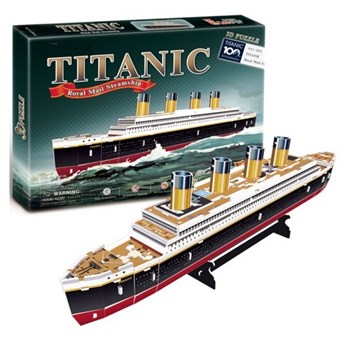 Titanic 3D-puzzel - 35 stukjes