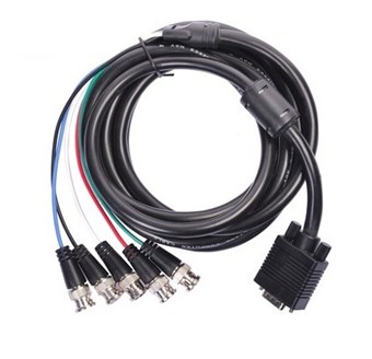 VGA mannelijk naar 5 BNC mannelijk kabel M. coaxiale connector (1,5 m)