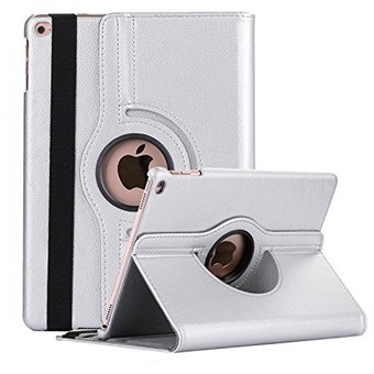 Denemarken\'s goedkoopste 360 roterende hoes voor iPad Mini 1 / iPad Mini 2 / iPad Mini 3 (zilver)