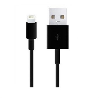 IPad / iPhone / iPod Lightning USB kabel Zwart - 2 meter