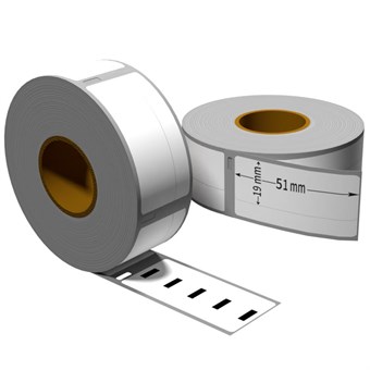 DYMO-etiketten 11355 (19 x 51 mm) 500 st. Etiketten compatibel (S0722550)