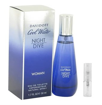 Davidoff Cool Water Night Dive Woman - Eau de Toilette - Geurmonster - 2 ml 