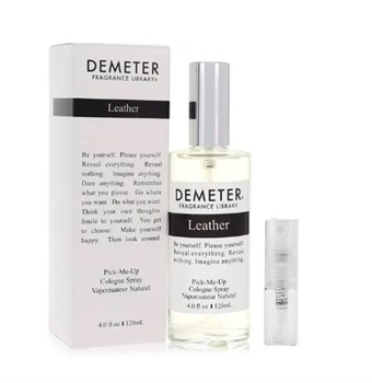 Demeter Leather - Eau De Cologne - Geurmonster - 2 ml