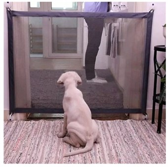  Hondenhek voor trappen, deuropeningen, gangen - Nylon Gaas - 180 x 72 cm