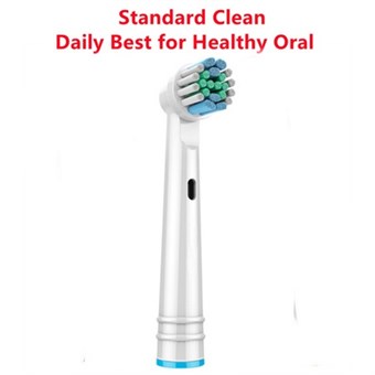Losse Opzetborstels voor Braun Oral-B Elektrische Tandenborstel - 4 stuks - Sensitive Clean