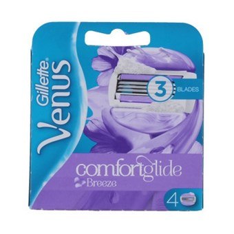 Gillette Venus Comfortglide Breeze Scheermesjes - 4 st.