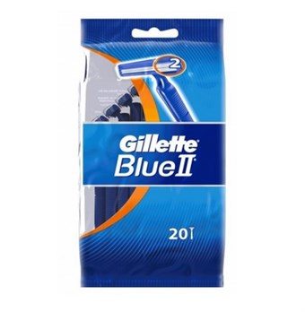 Gillette Blue II Scheermessen Wegwerpscheermessen - 20 st.