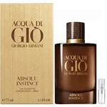 Giorgio Armani Acqua Di Gio Absolu Instinct - Eau de Parfum - Geurmonster - 2 ml