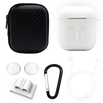 6-in-1 AirPods-accessoireset - wit