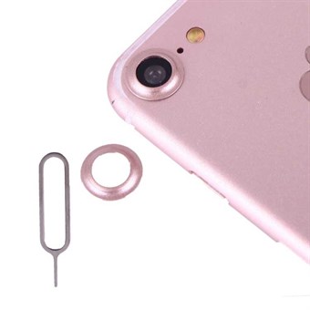 Cameralensbescherming iPhone 7 - Rose Gold