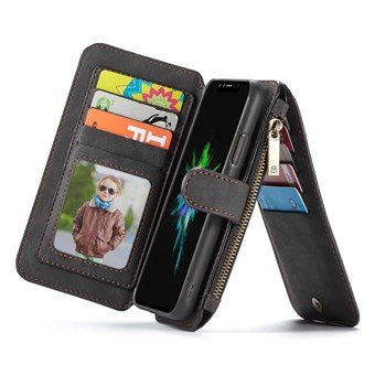 CaseMe Flip Wallet voor iPhone XS Max - Zwart