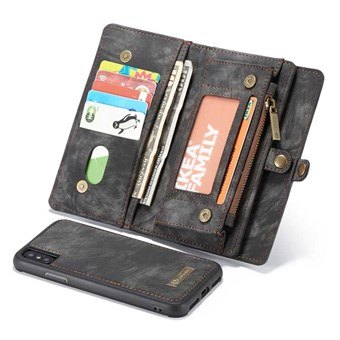 CaseMe Flap Wallet voor iPhone XS Max - Zwart