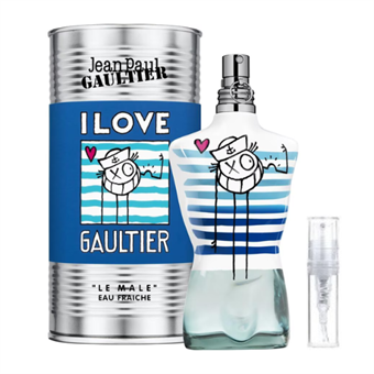 Jean Paul Gaultier Le Male I Love Gaultier Eau Fraiche - Eau de Toilette - Geurmonster - 2 ml