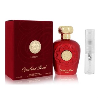Opulent Red by Lattafa - Eau de Parfum - Geurmonster - 2 ml