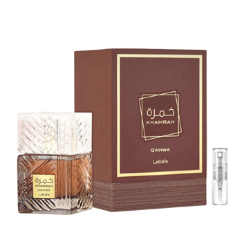 Lattafa Khamrah Qahwa - Eau de Parfum - Geurmonster - 2 ml