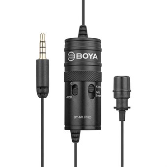 Boya M1 Pro lavalier microfoon voor Smartphone, DSLR en PC