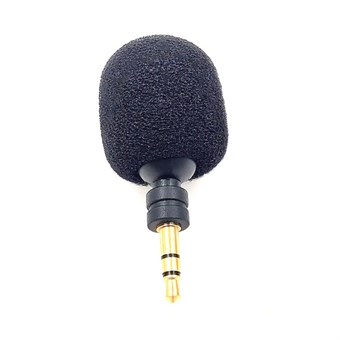 MK-5 stereo 3,5 mm plug-in microfoon met jack