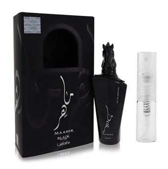 Maahir Black Edition by Lattafa - Eau de Parfum - Geurmonster - 2 ml