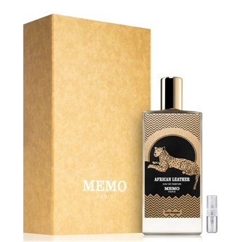 Memo African Leather - Eau de Parfum - Geurmonster - 2 ml