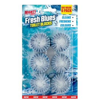 Mighty Burst Fresh Blues WC-blokken - 1 dubbelpak
