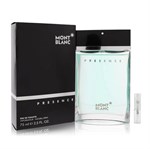 Mont Blanc Presence - Eau de Toilette - Geurmonster - 2 ml 