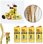 Dubbelzijdig Vliegenpapier/Insectenpapier - Zelfklevende Vliegenvanger - 4 st.    