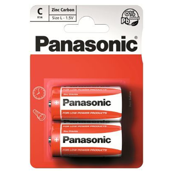 Panasonic Special Power C Batterijen - 2 st