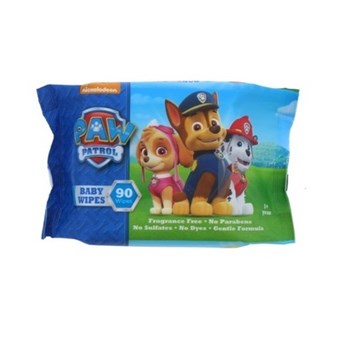 Paw Patrol Fresh Clean vochtige babydoekjes - 90 st.