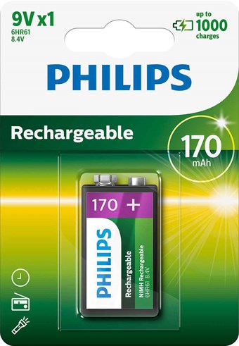 Philips Batterij 9V - 1 st