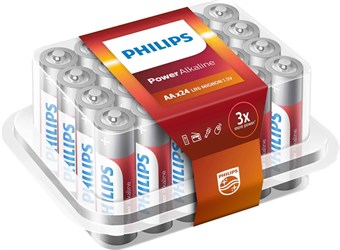 Philips Power Alkaline AAA - 24 stuks