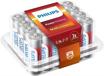 Philips Power Alkaline AA - 24 stuks