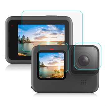 PULUZ® Gehard Glas voor GoPro HERO 10 Black / HERO 9 Black Lens + LCD-Scherm