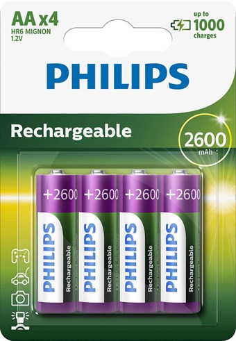 Philips Batterij AA - 4 stuks