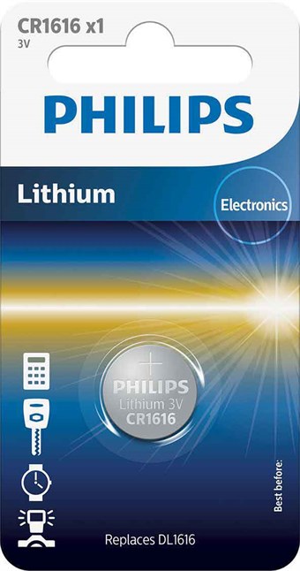 Philips Lithium CR1616 - 1 st