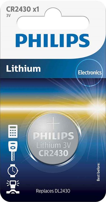 Philips Lithium CR2430 - 1 st