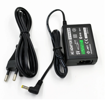 PlayStation Sony PSP 1000 / 2000 / 3000 - Opladeradapter en kabel