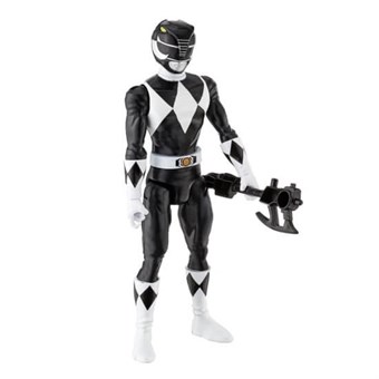 Power Rangers Mighty Morphin Black Ranger 12 Inch - Actiefiguur