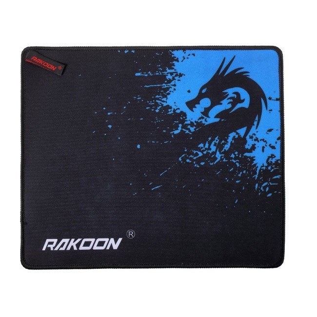 Barry Onophoudelijk experimenteel Rakoon Dragon Gaming Muismat - 25 x 30 cm - Neon Blauw